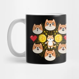 I Love you Shiba Inu Coin Mug